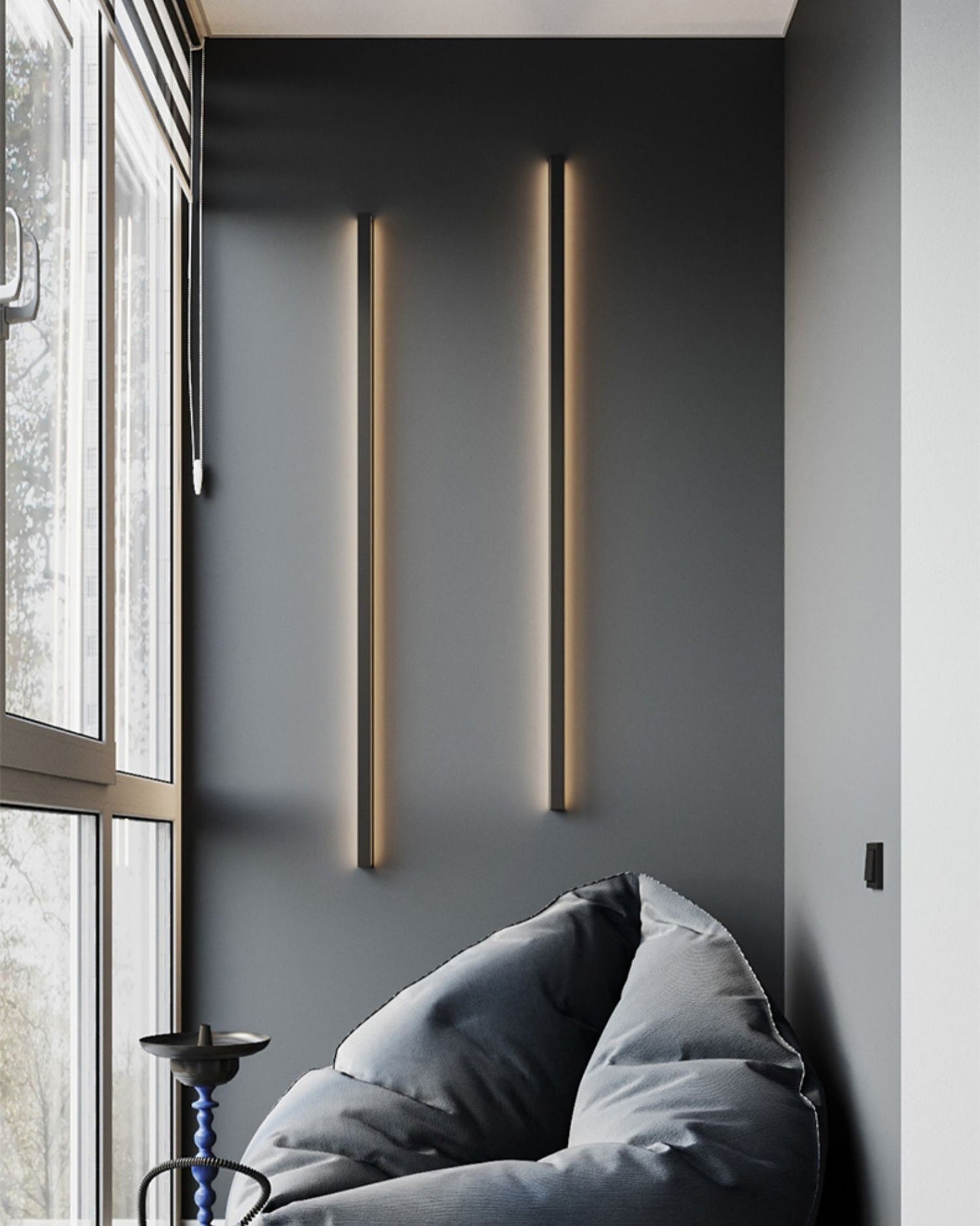 WOMO Long Linear Wall Sconce-WM6106