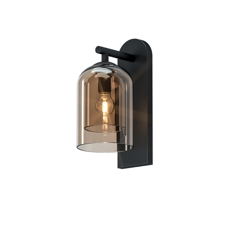 WOMO Bell Black Wall Sconce-WM6110