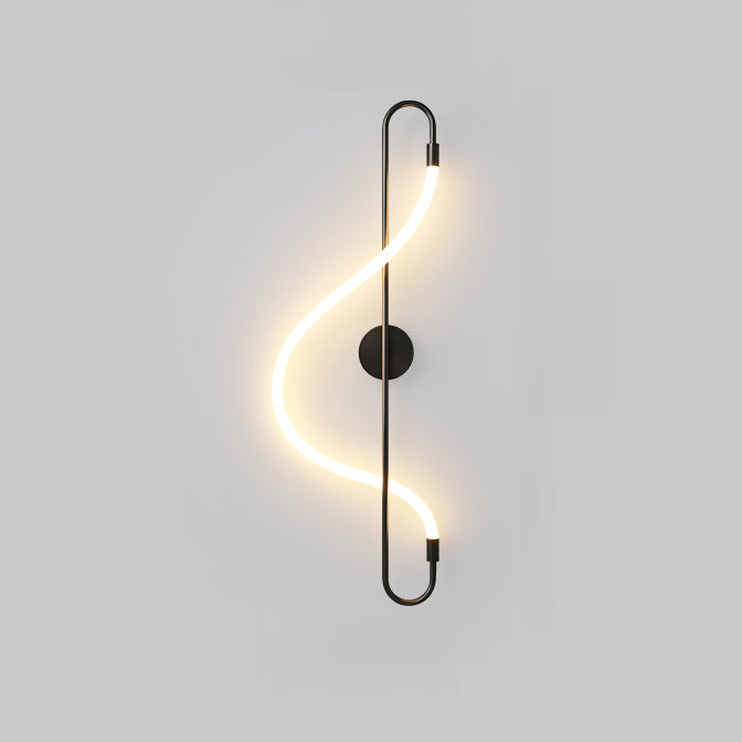 WOMO Art Musical Note LED Wall Sconce-WM6111