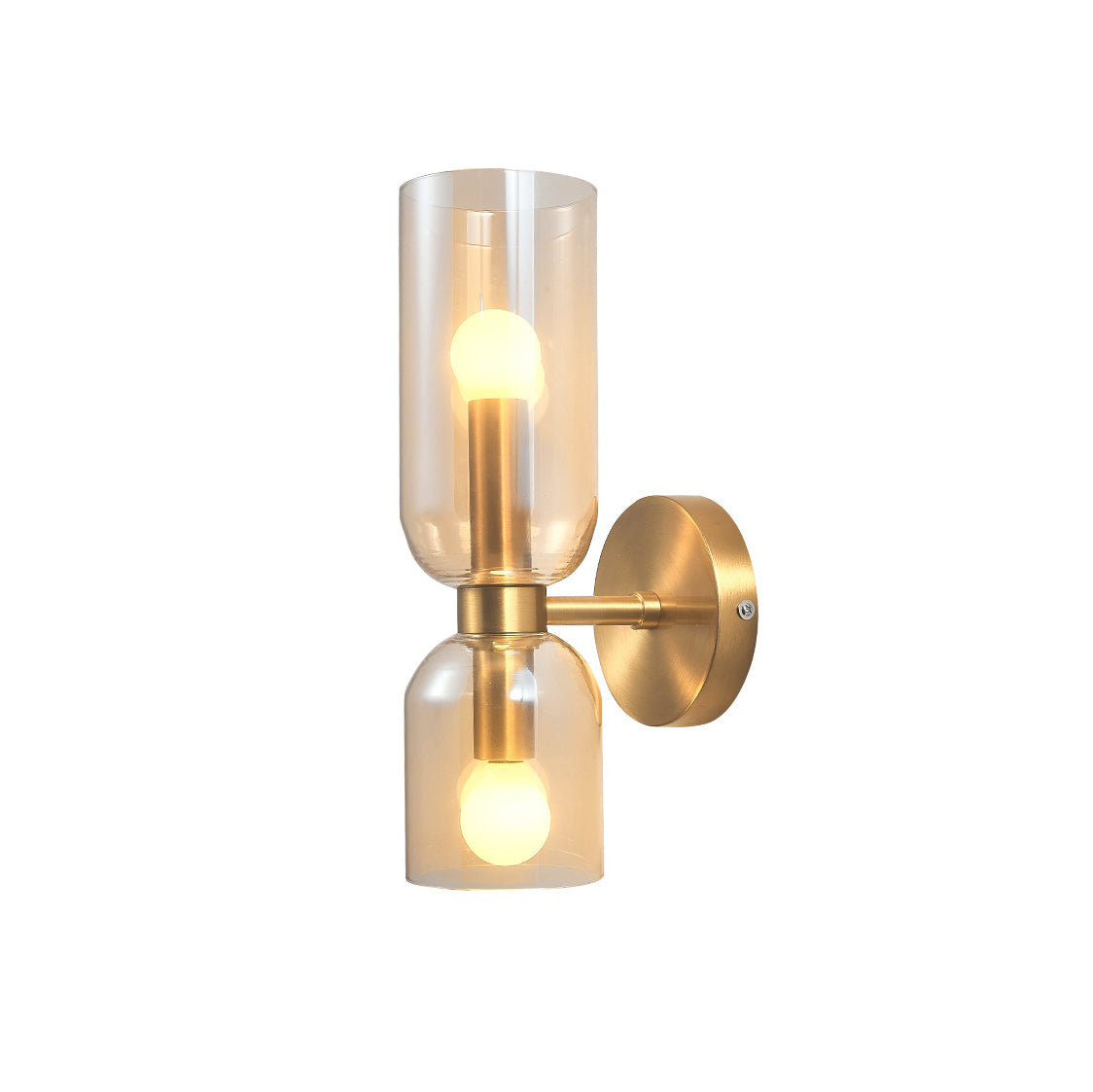 WOMO Hurricane Double Wall Sconce-WM6115