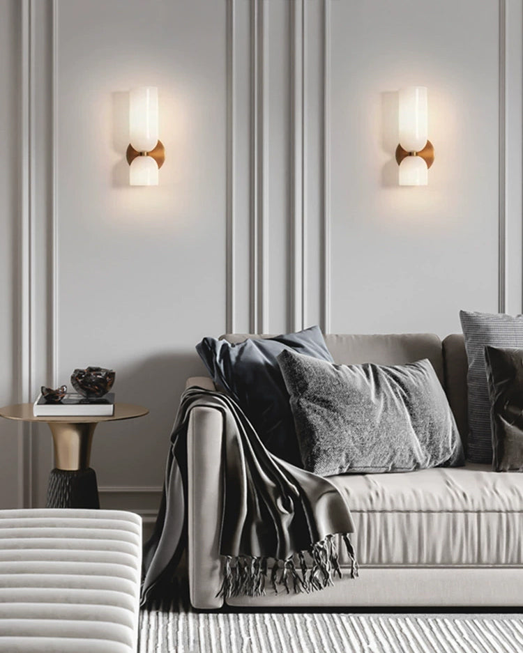WOMO Hurricane Double Wall Sconce-WM6115
