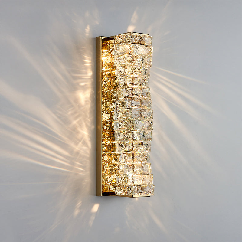 WOMO Luxury Crystal Wall Sconce-WM6138