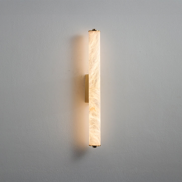 WOMO Alabaster Tube Wall Sconce-WM6139