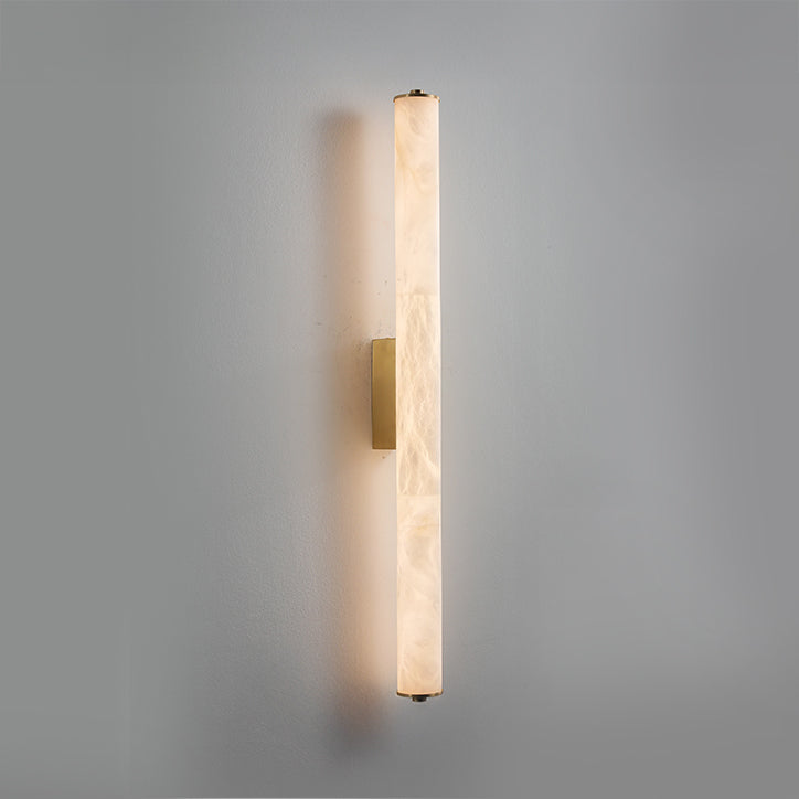 WOMO Alabaster Tube Wall Sconce-WM6139