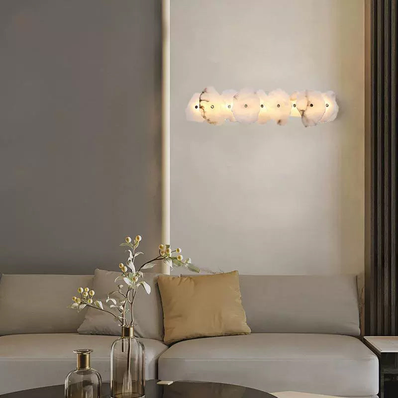 WOMO Alabaster Wall Sconce-WM6143