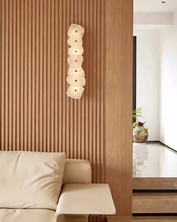WOMO Alabaster Wall Sconce-WM6143