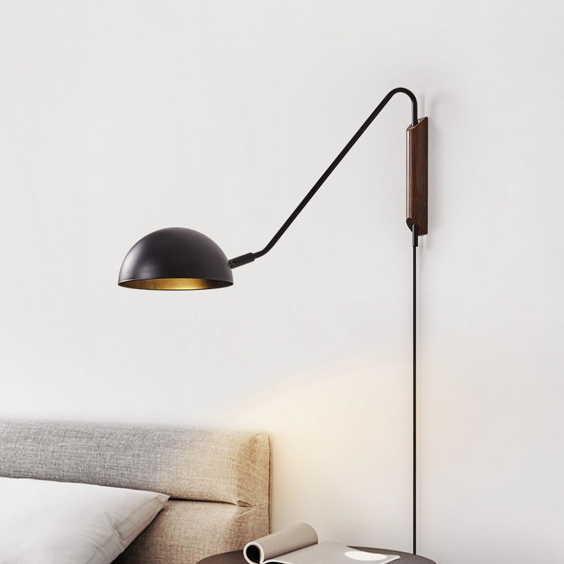 WOMO Dome Swing Arm Wall Sconce-WM6147