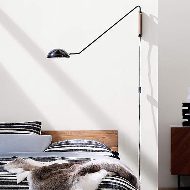 WOMO Dome Swing Arm Wall Sconce-WM6147