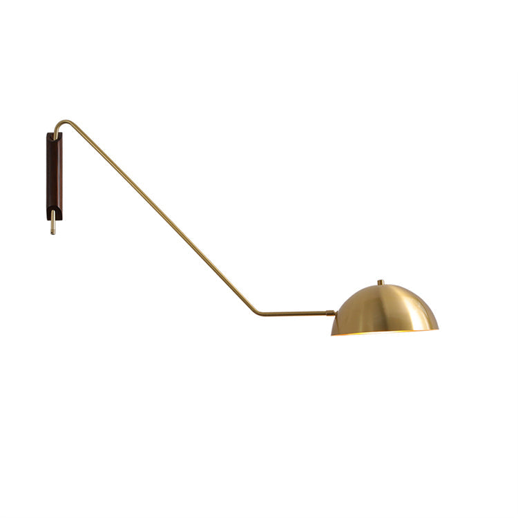 WOMO Dome Swing Arm Wall Sconce-WM6147
