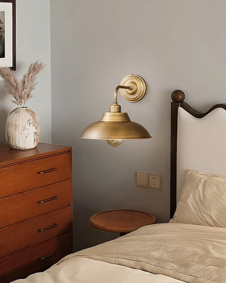 WOMO Vintage Dome Wall Sconce-WM6150