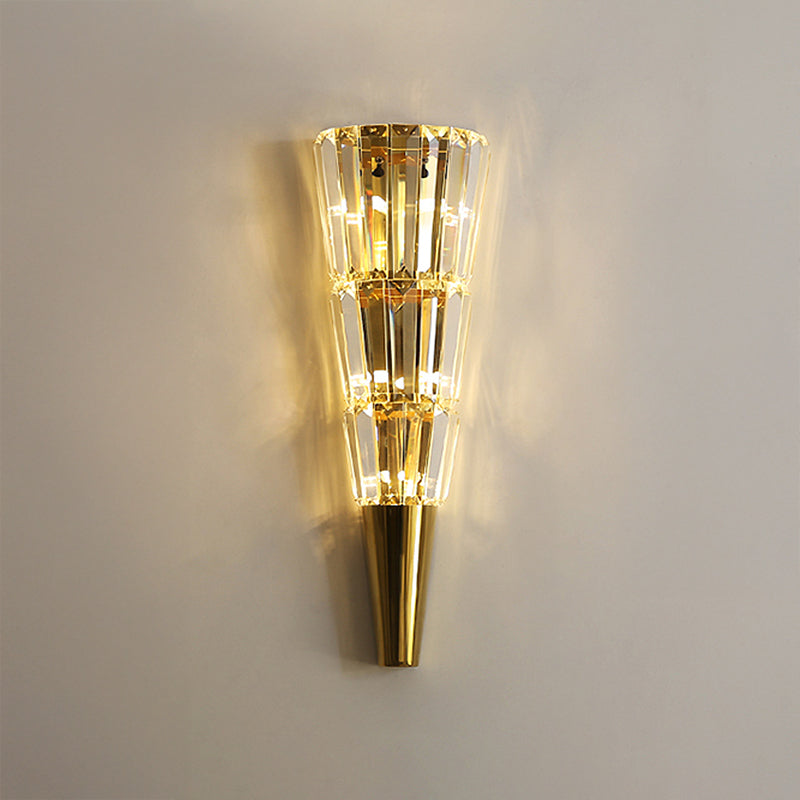 WOMO Cone Crystal Wall Sconce -WM6163