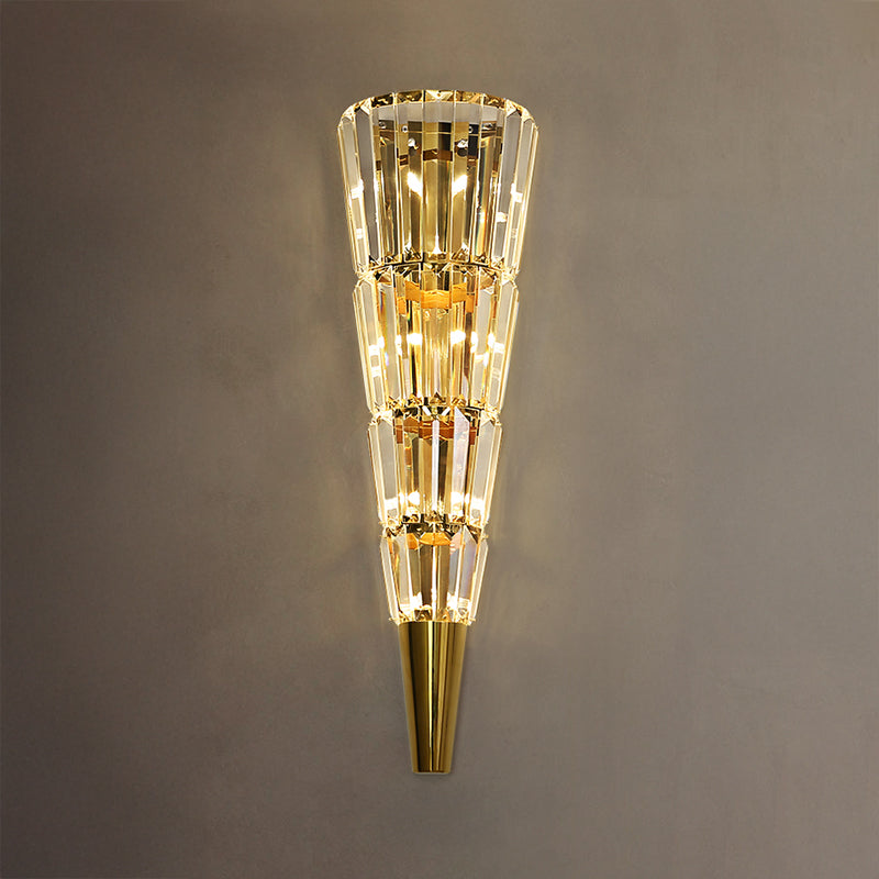 WOMO Cone Crystal Wall Sconce -WM6163