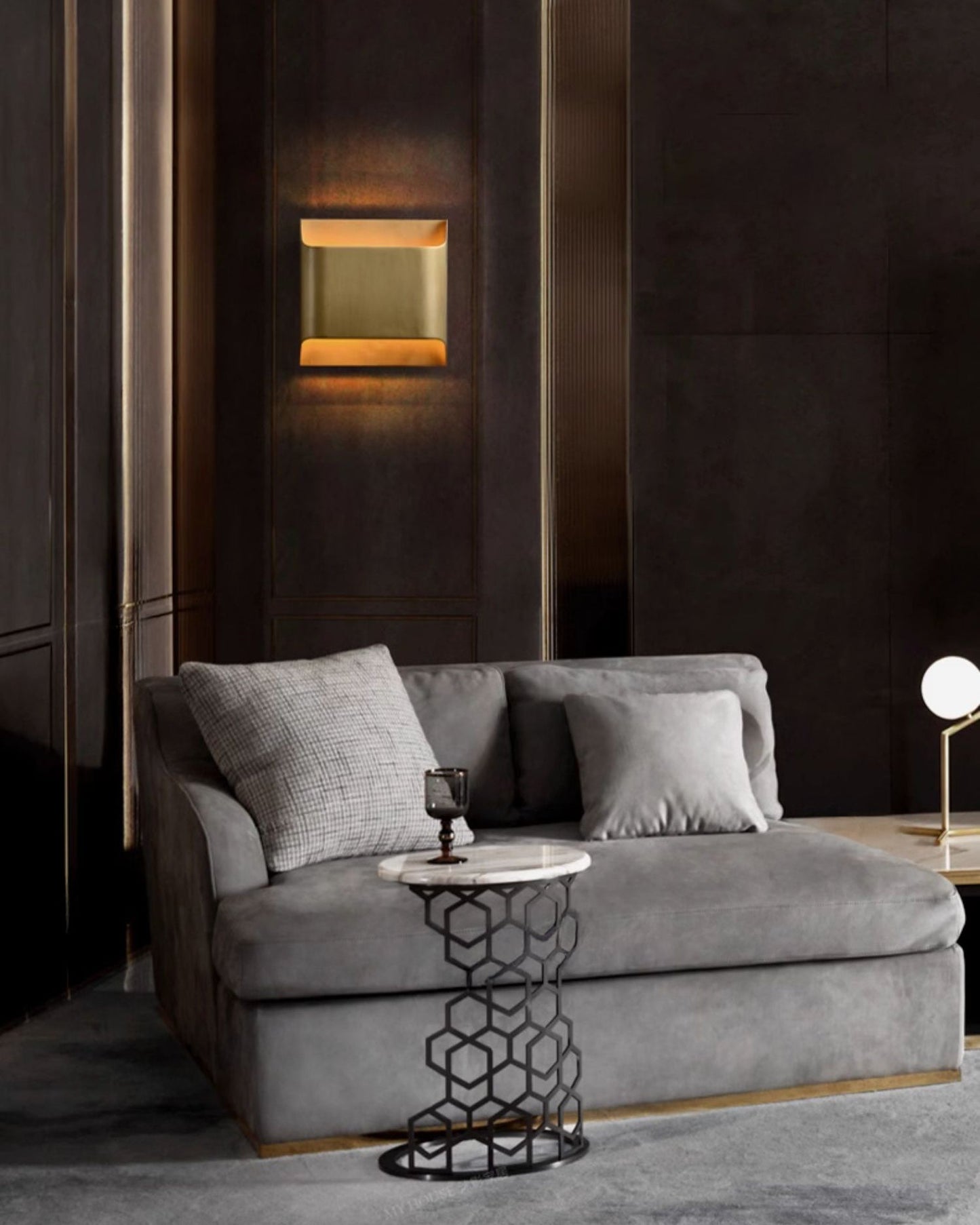 WOMO Square UP Down Wall Sconce -WM6164