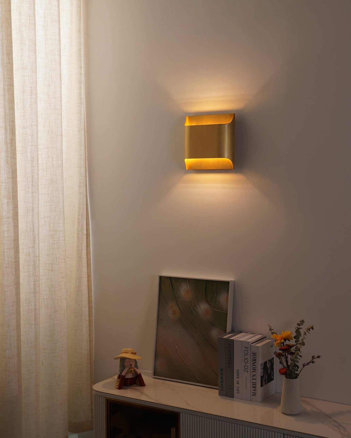 WOMO Square UP Down Wall Sconce -WM6164