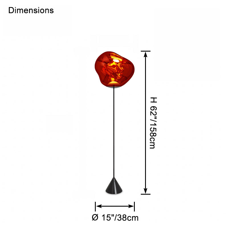 WOMO Melt Lava Floor Lamp-WM7113
