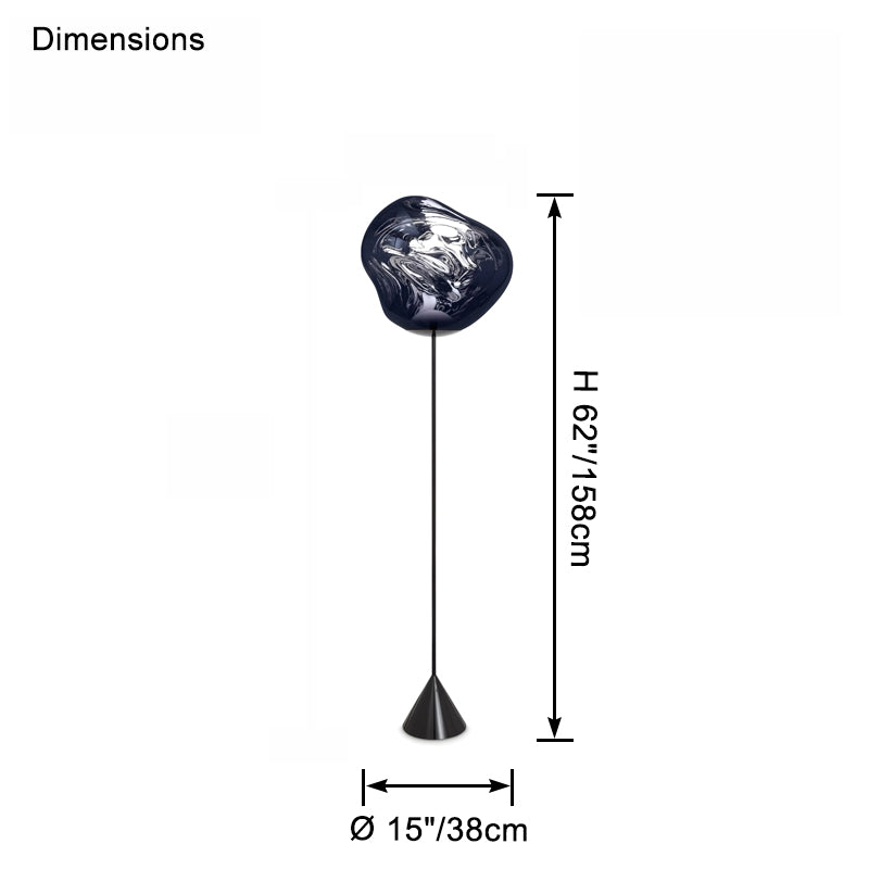 WOMO Melt Lava Floor Lamp-WM7113