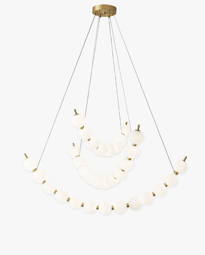 WOMO Pearl Arc Chandeliere-WM2808