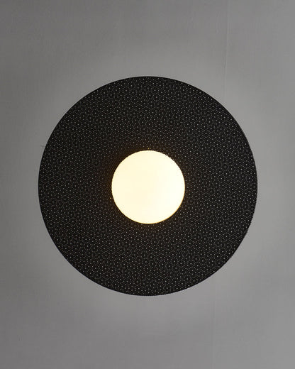 WOMO Black Disc Pendant Light-WM2324