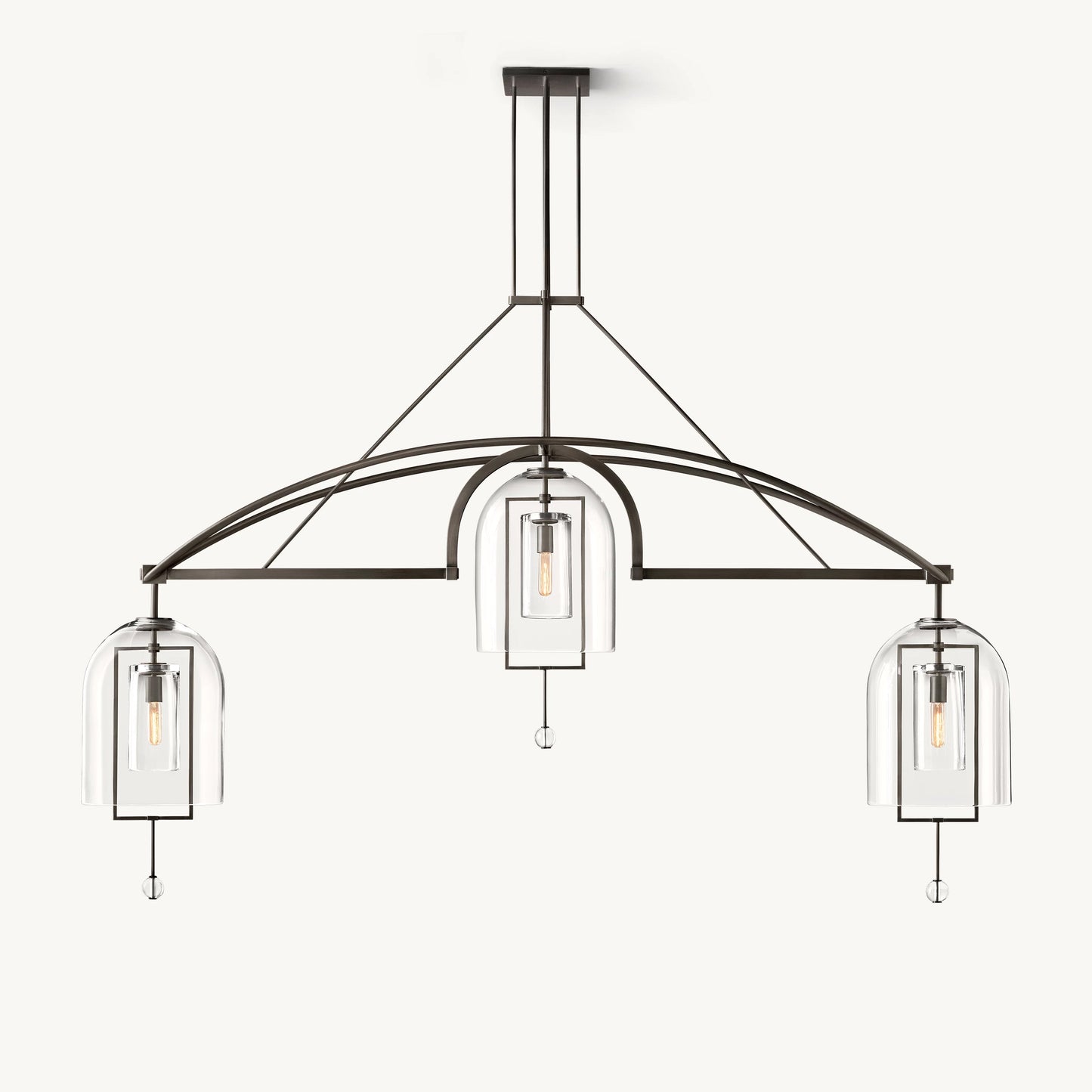 WOMO Bell Glass Chandelier-WM2814