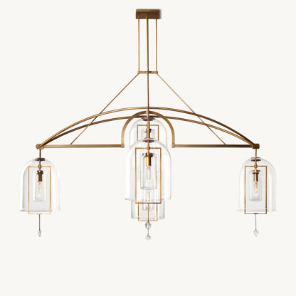 WOMO Bell Glass Chandelier-WM2813