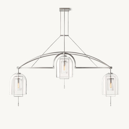 WOMO Bell Glass Chandelier-WM2814