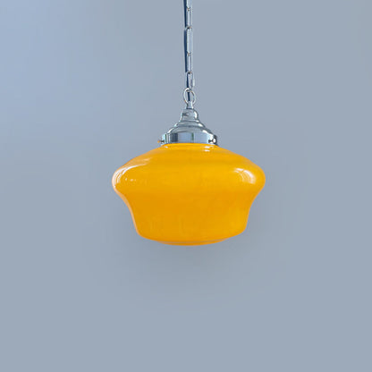WOMO Schoolhouse Glass Pendant Light-WM2824
