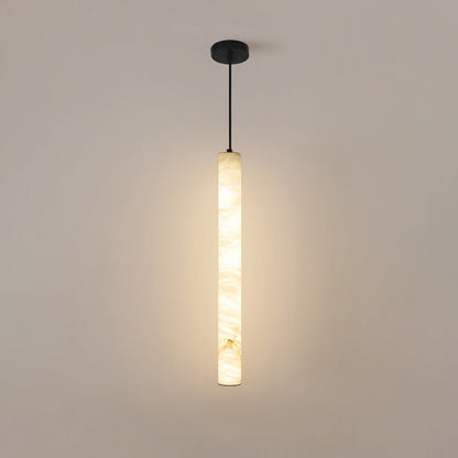 WOMO Alabaster Tube Dining Room Pendant Light-WM2882