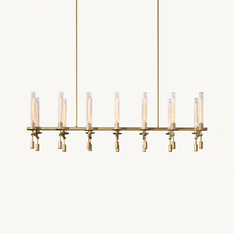 WOMO Candelabra Linear Chandelier -WM2923