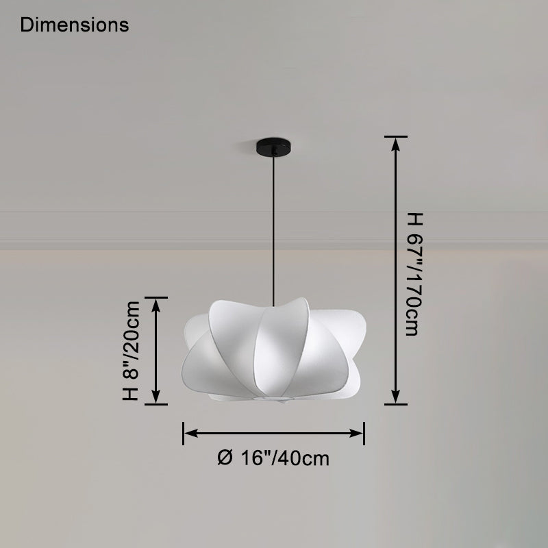 WOMO Silk Pendant Lights-WM2966