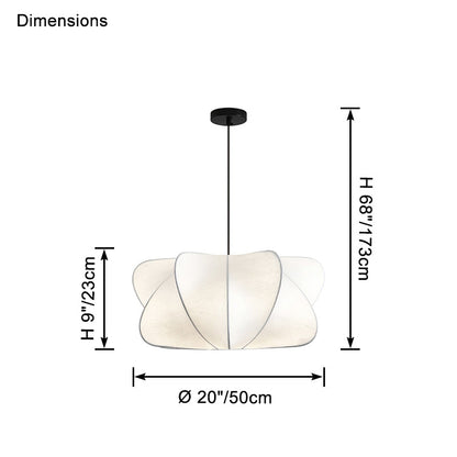 WOMO Silk Pendant Lights-WM2966