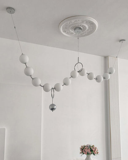 WOMO Adjustable Pearl Chandelier-WM2936