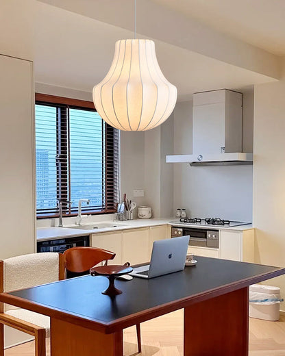 WOMO Japandi Silk Pendant Light-WM2953