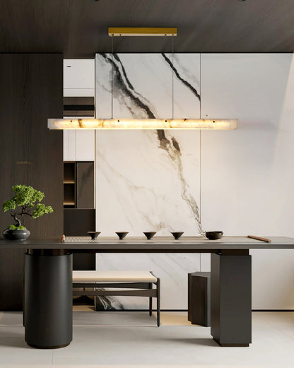 WOMO Linear Alabaster Chandelier-WM2833