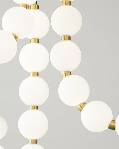 WOMO Pearl Arc Chandeliere-WM2808