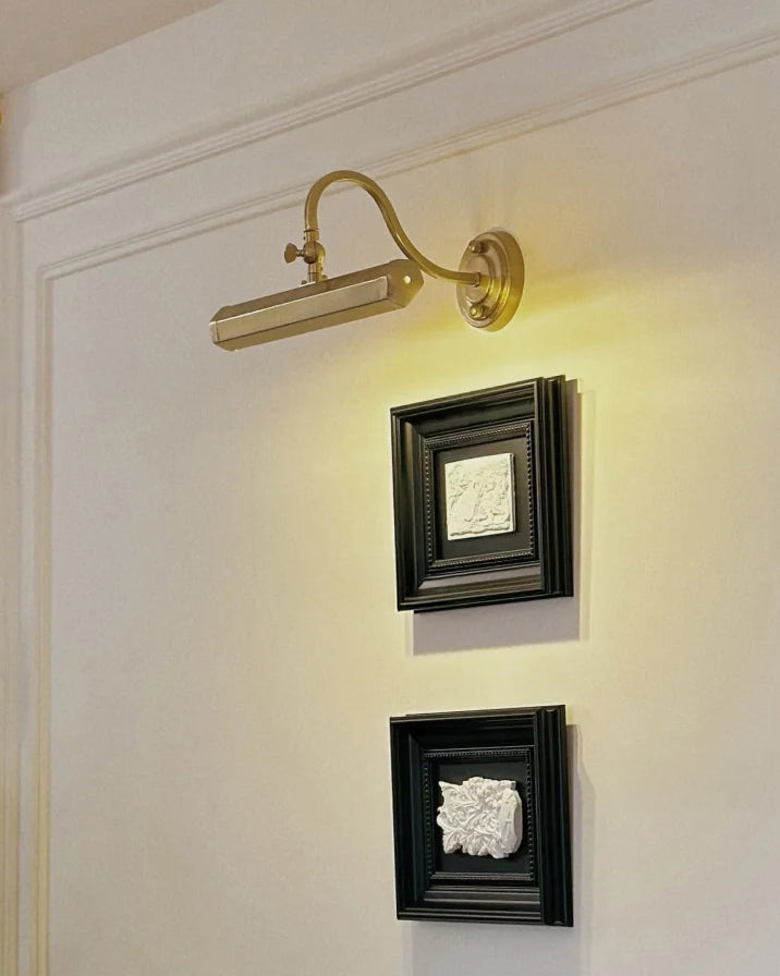 WOMO Adjustable Industrial Gold Picture Light-WM6108