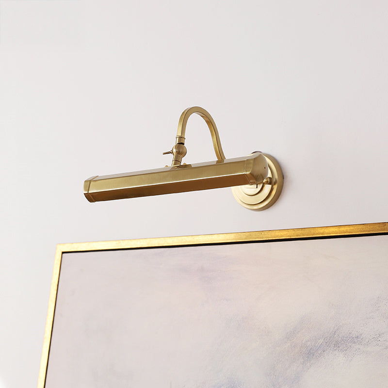 WOMO Adjustable Industrial Gold Picture Light-WM6108