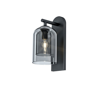 WOMO Bell Black Wall Sconce-WM6110
