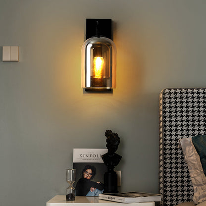WOMO Bell Black Wall Sconce-WM6110