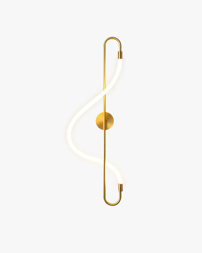 WOMO Art Musical Note LED Wall Sconce-WM6111
