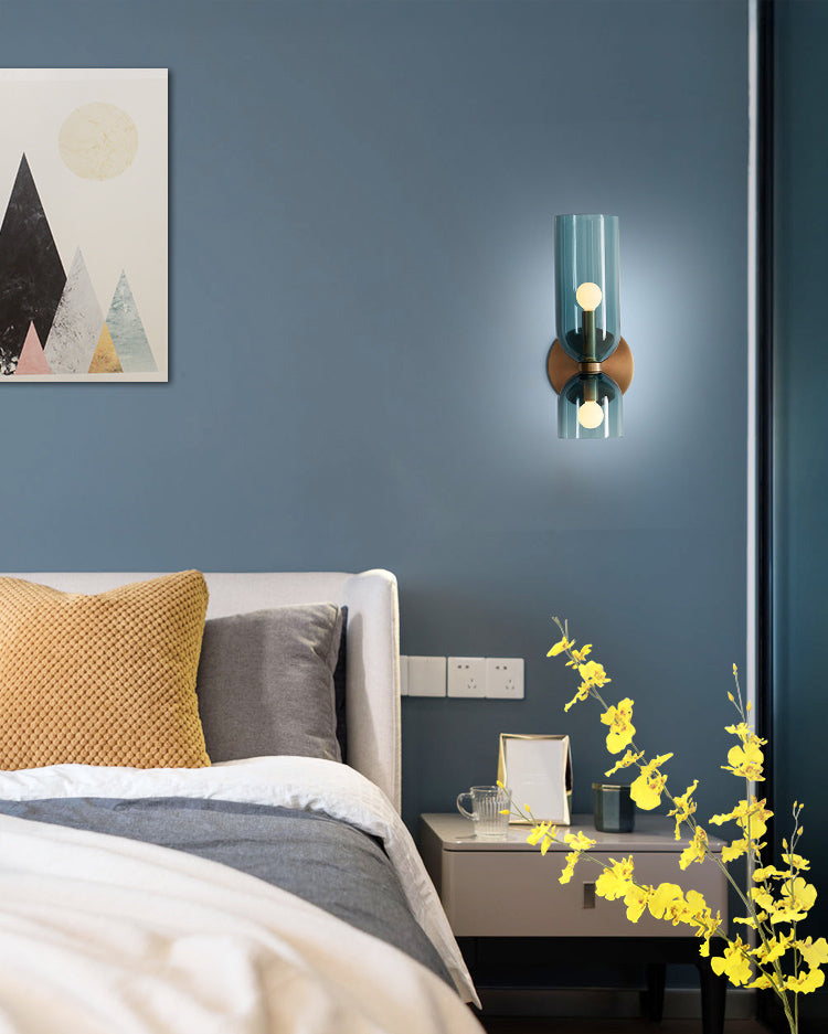 WOMO Hurricane Double Wall Sconce-WM6115