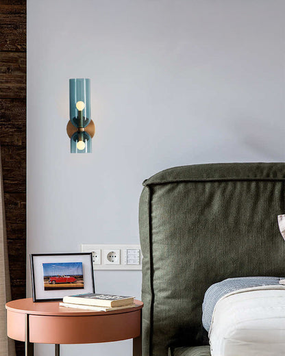 WOMO Hurricane Double Wall Sconce-WM6115