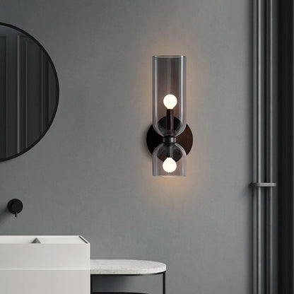 WOMO Hurricane Double Wall Sconce-WM6115
