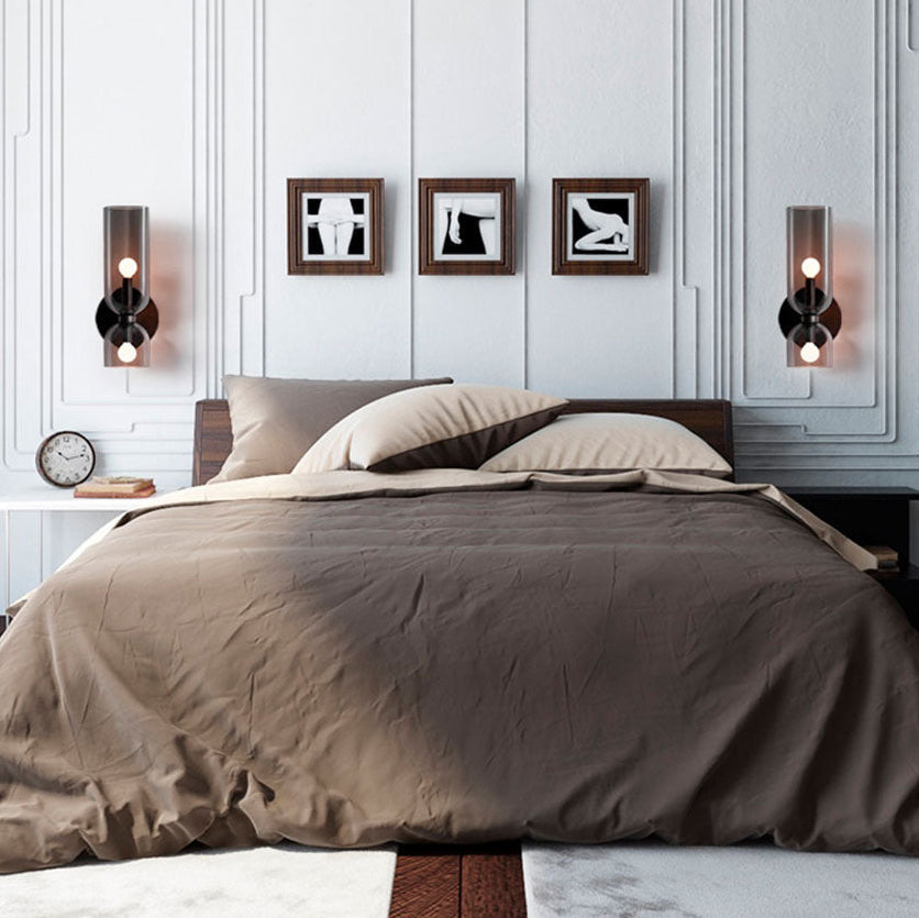 WOMO Hurricane Double Wall Sconce-WM6115