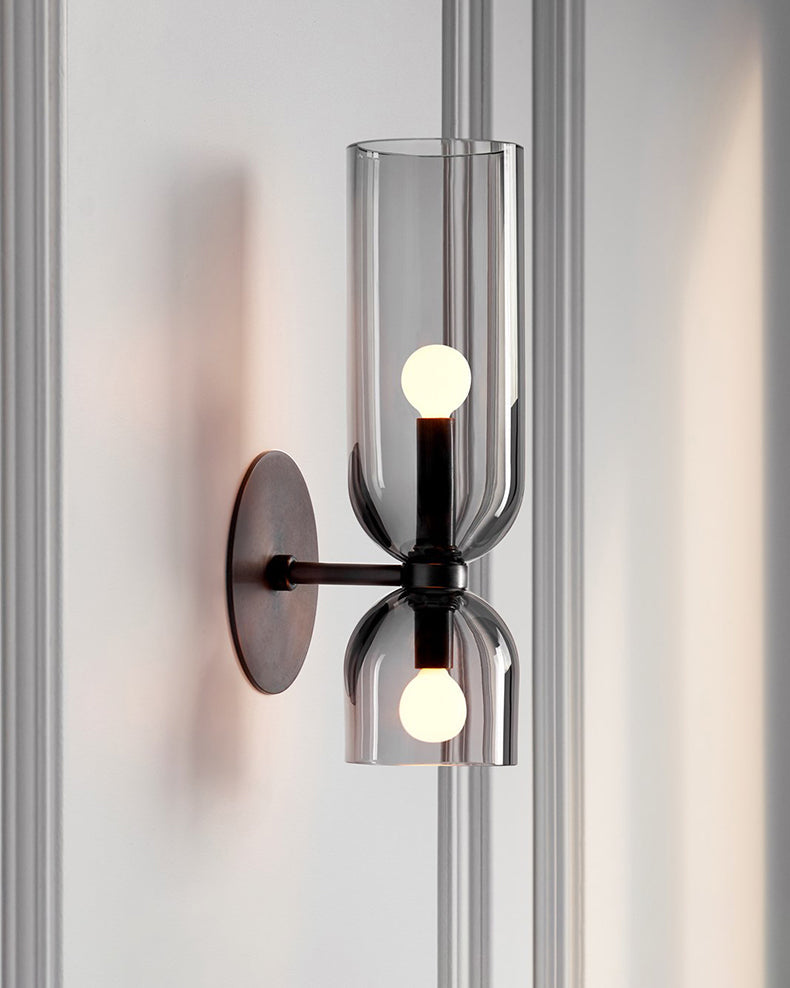 WOMO Hurricane Double Wall Sconce-WM6115