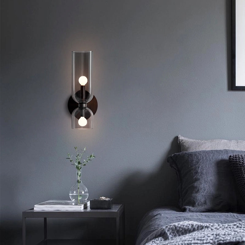 WOMO Hurricane Double Wall Sconce-WM6115