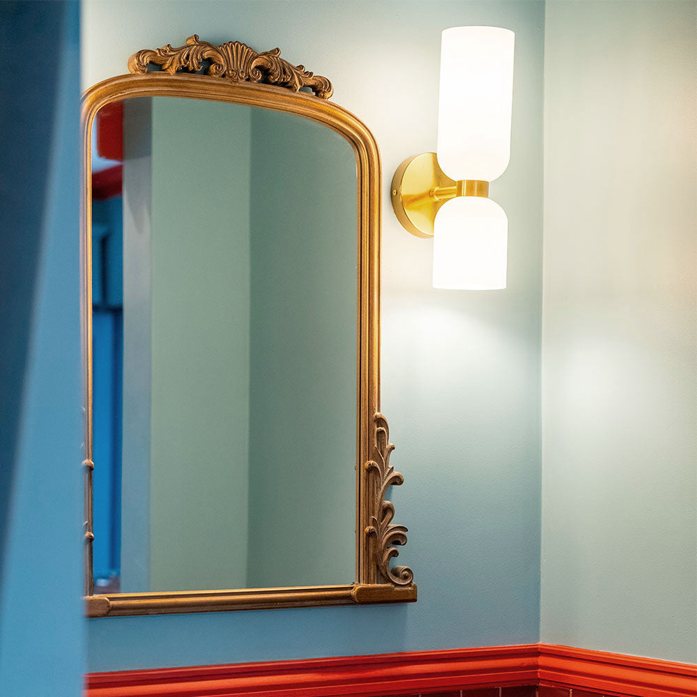 WOMO Hurricane Double Wall Sconce-WM6115