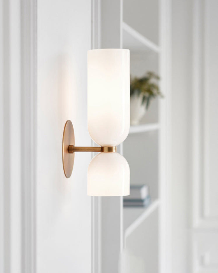 WOMO Hurricane Double Wall Sconce-WM6115