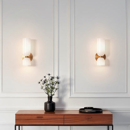 WOMO Hurricane Double Wall Sconce-WM6115