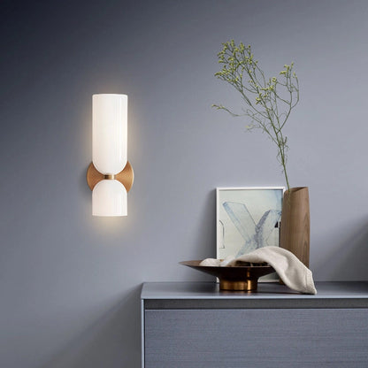 WOMO Hurricane Double Wall Sconce-WM6115