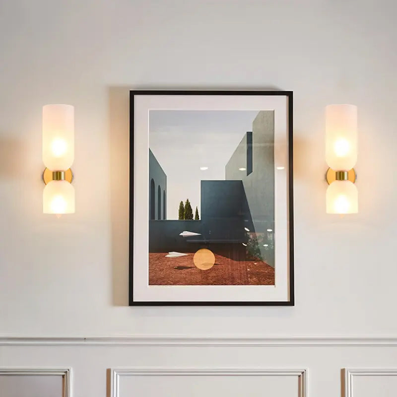 WOMO Hurricane Double Wall Sconce-WM6115